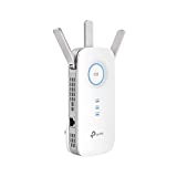 TP-Link AC1900 WiFiエクステンダー（RE550）、最大2800 Sq.ftおよび35デバイスをカバー、1900Mbpsデュアルバンドワイヤレスリピーター、インターネットブースター、ギガビットイーサネットポート