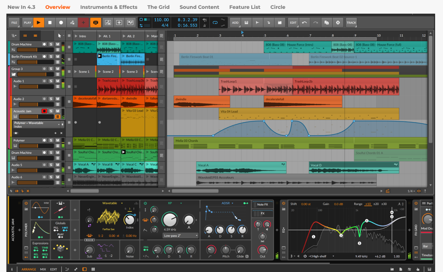 استوديو bitwig