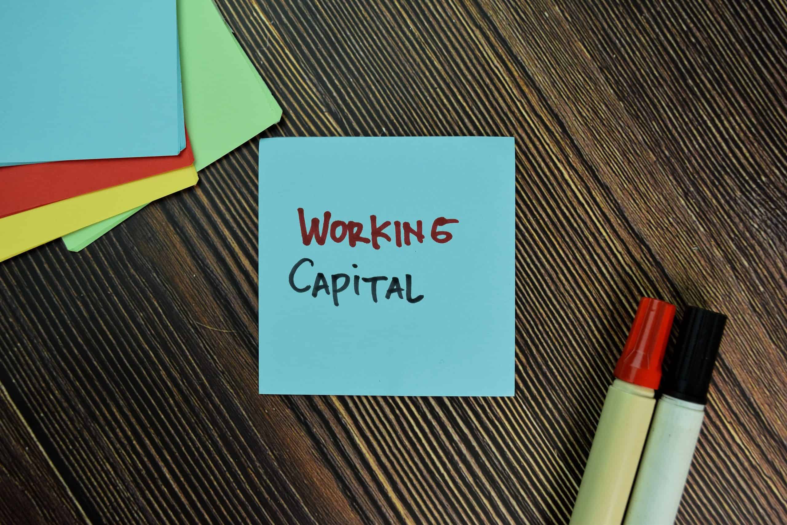 tipos de capital de trabajo
