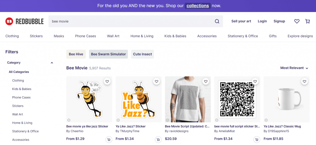vender artículos hechos a mano en redbubble
