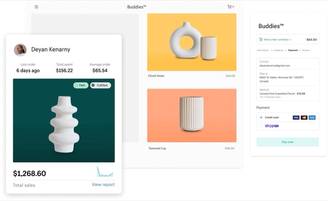 Shopify 스토어 스크린샷