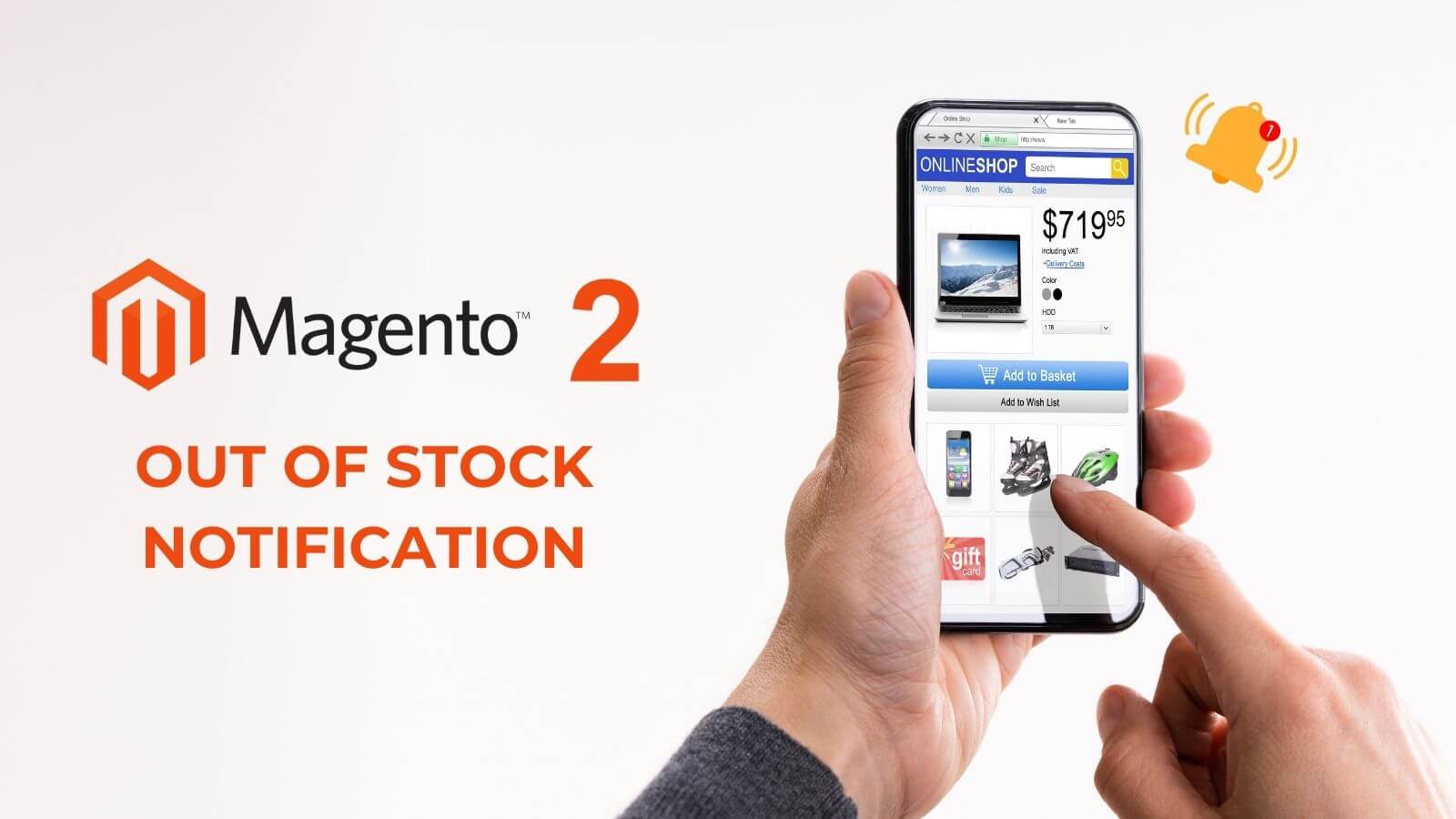 So richten Sie die Magento 2 Out-of-Stock-Benachrichtigung ein
