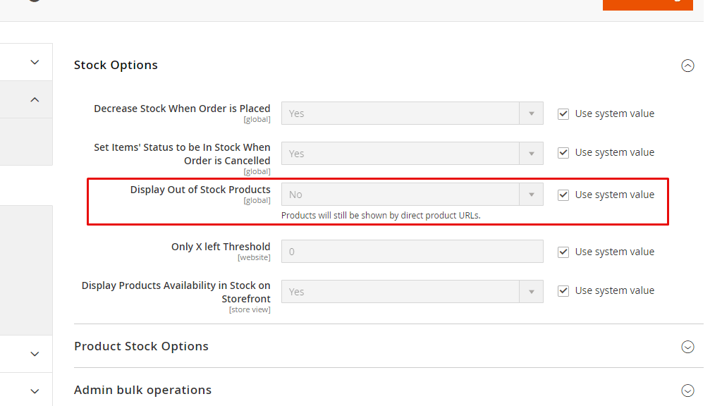 Stock Options - Magento 2 Out-of-Stock-Benachrichtigung einrichten