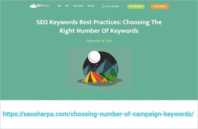 Procedure consigliate per gli URL