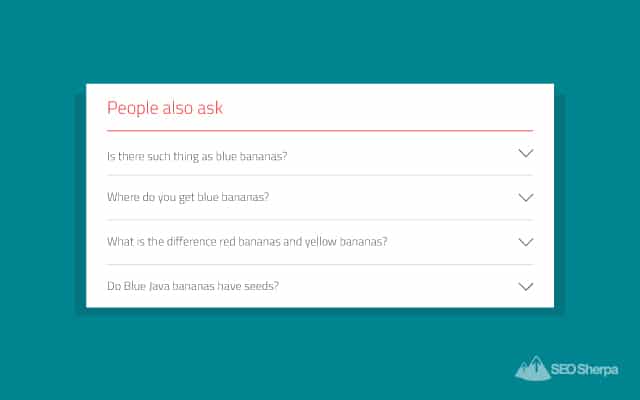 Функция Google Люди также спрашивают