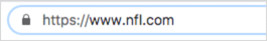 Dominio NFL sicuro