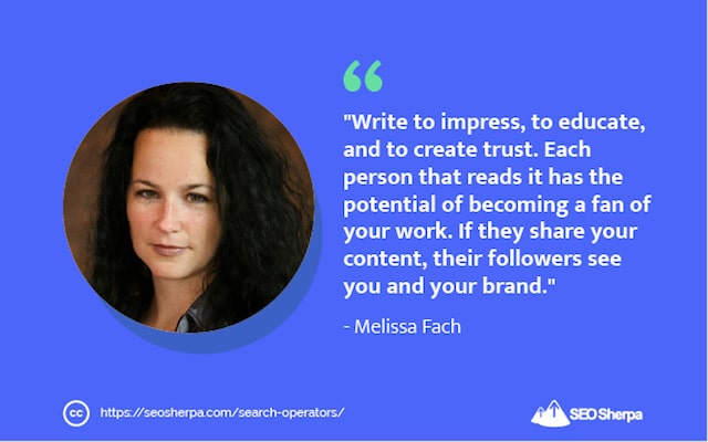 Preventivo SEO Melissa Fach