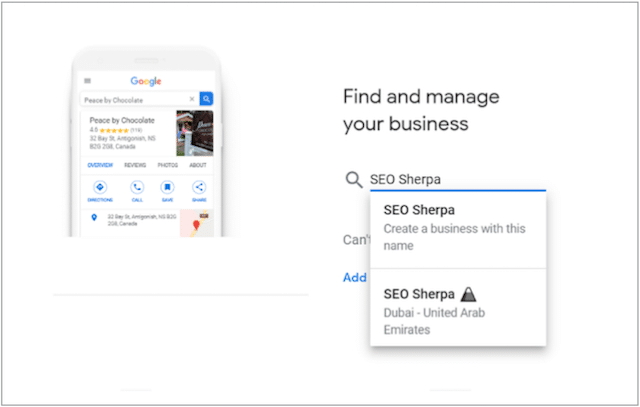 Регистрация бизнеса в Google