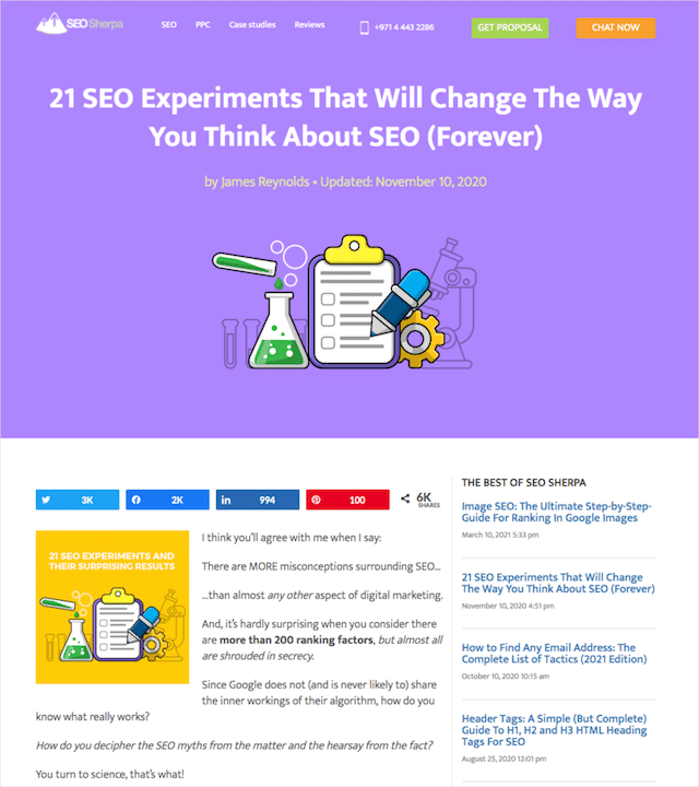Eksperymenty SEO