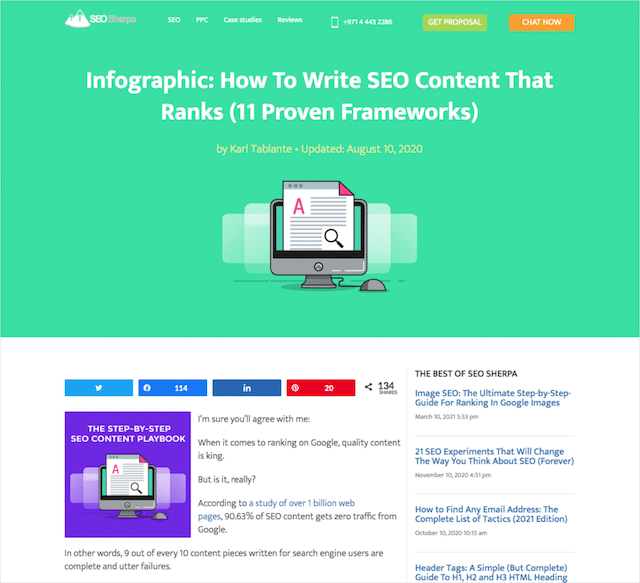 SEO Content Post