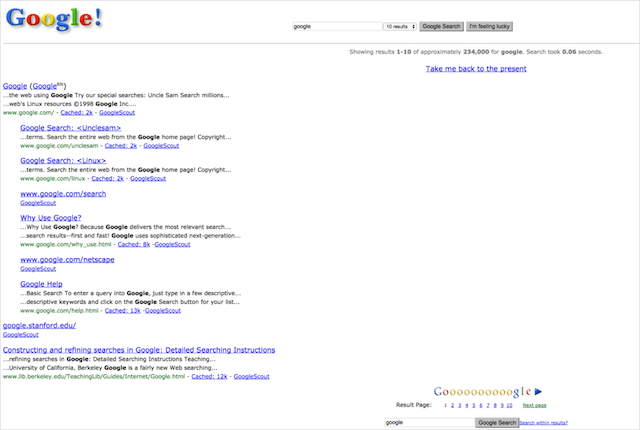 구글 SERP