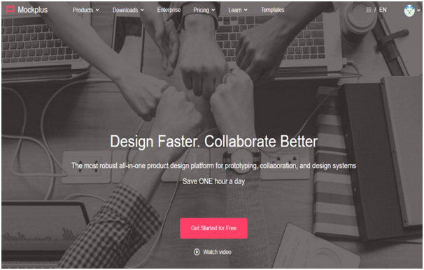 Mockplus - nach dem Web-Redesign