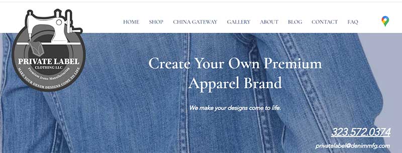 Fabrication de jeans