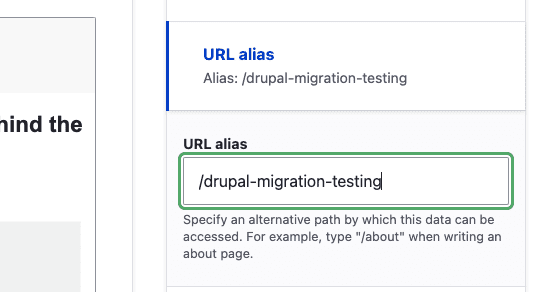 Alias URL