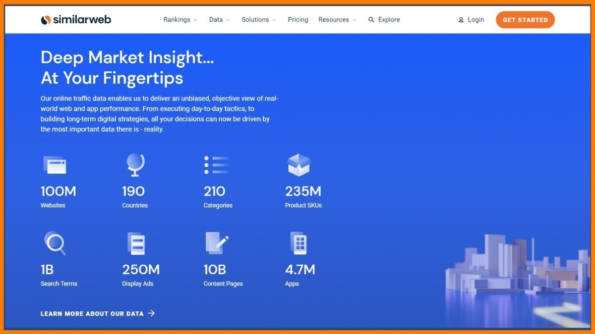 Similarweb - Outil d'analyse des concurrents SEO