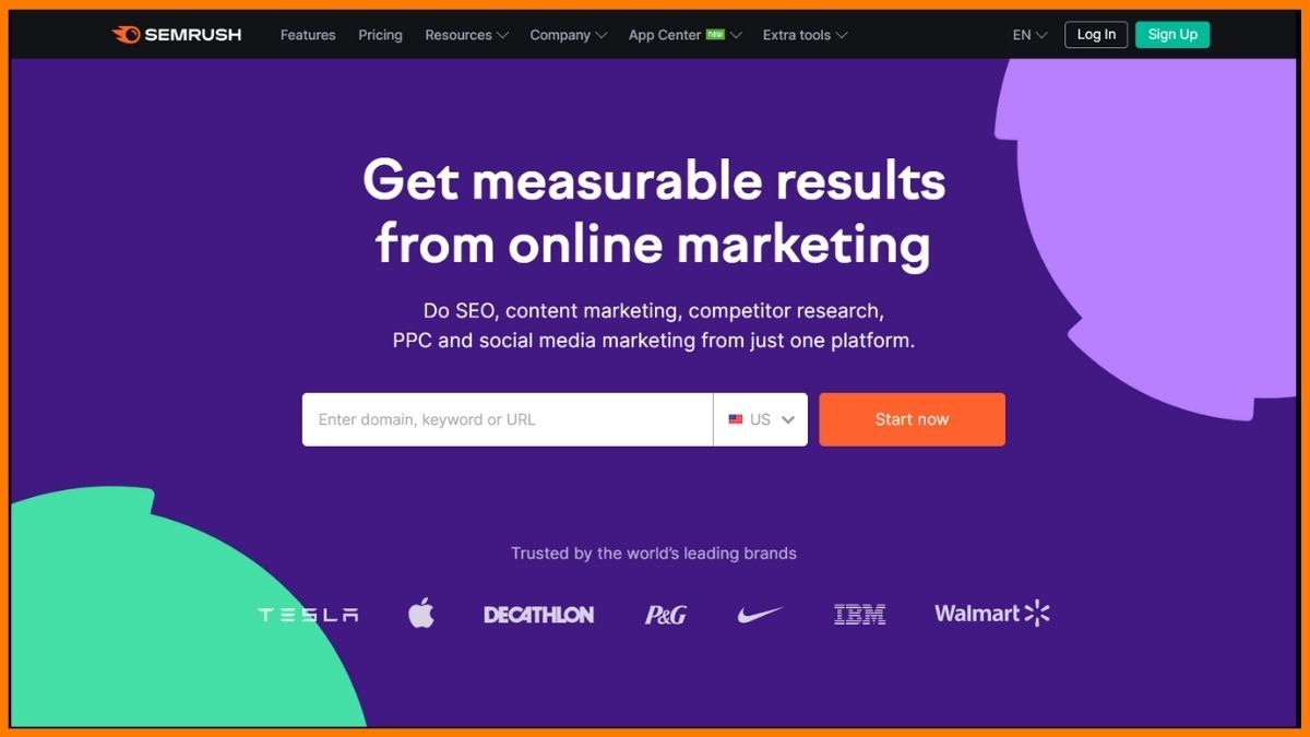 Semrush - Outils d'analyse des concurrents SEO