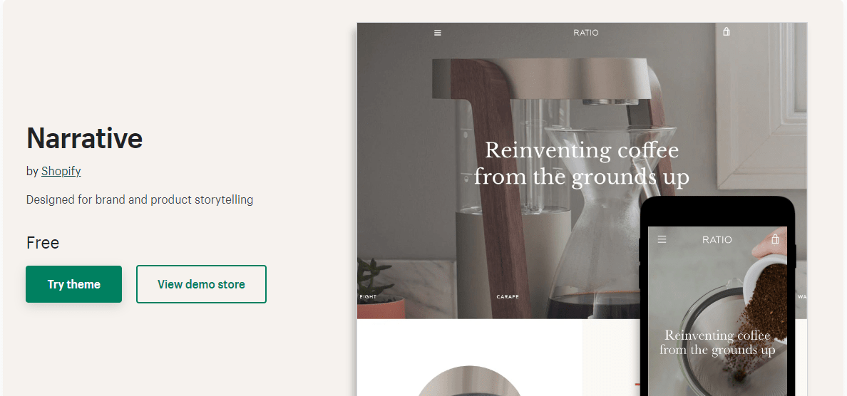 Shopify temas gratis