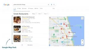 Zima Media — przykład pakietu map Google