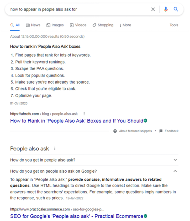 ¿Qué es la gente también busca o la gente también pregunta? 4 Identify Relevant Keywords