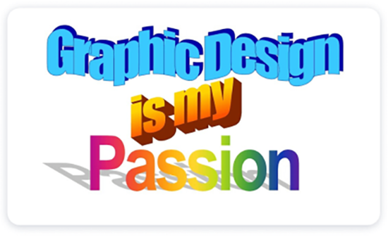 平面设计是我的激情 -30 最佳模因 23 Word Art is Back