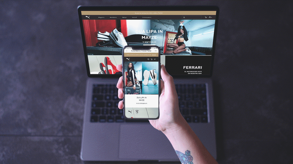 exemples d'applications Web progressives magento