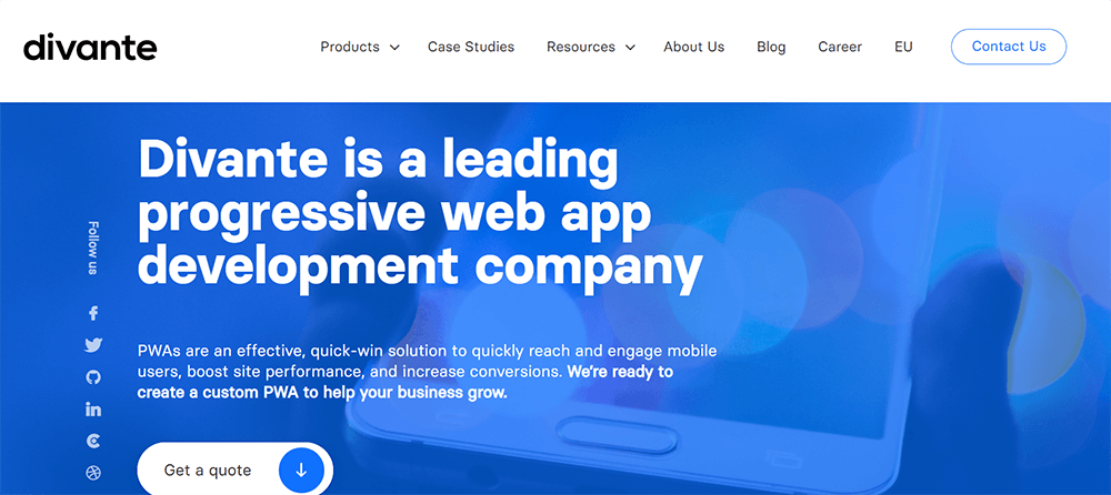 entreprises de développement d'applications Web progressives