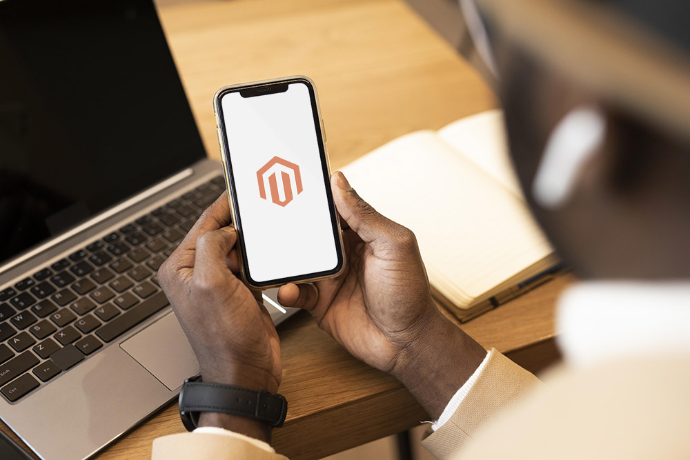 site magento para aplicativo móvel