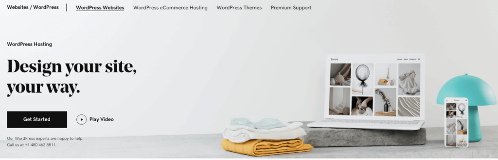 استضافة GoDaddy WordPress