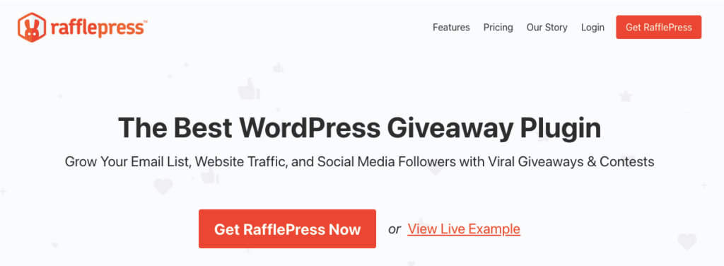 競技会にRafflePressを使用する