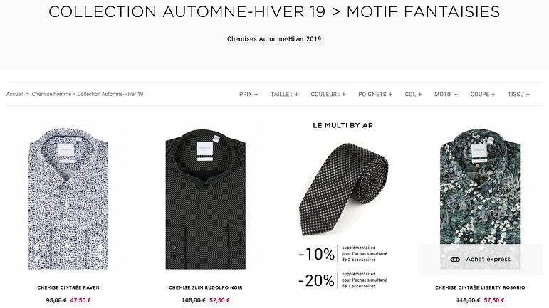 Exemple de boutiques en ligne PrestaShop