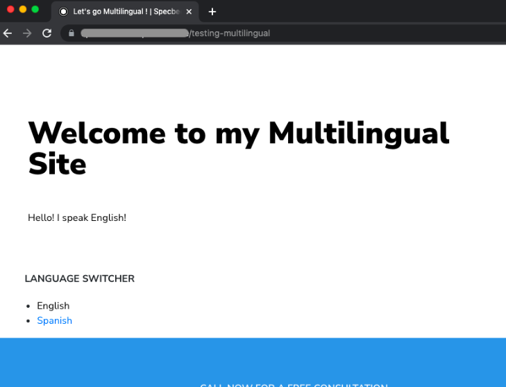 言語のテスト