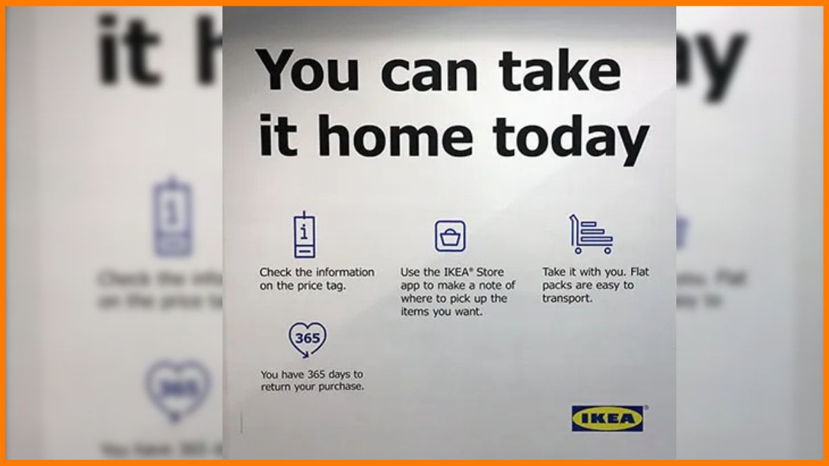 IKEA Bugün Eve Götürün Politikası