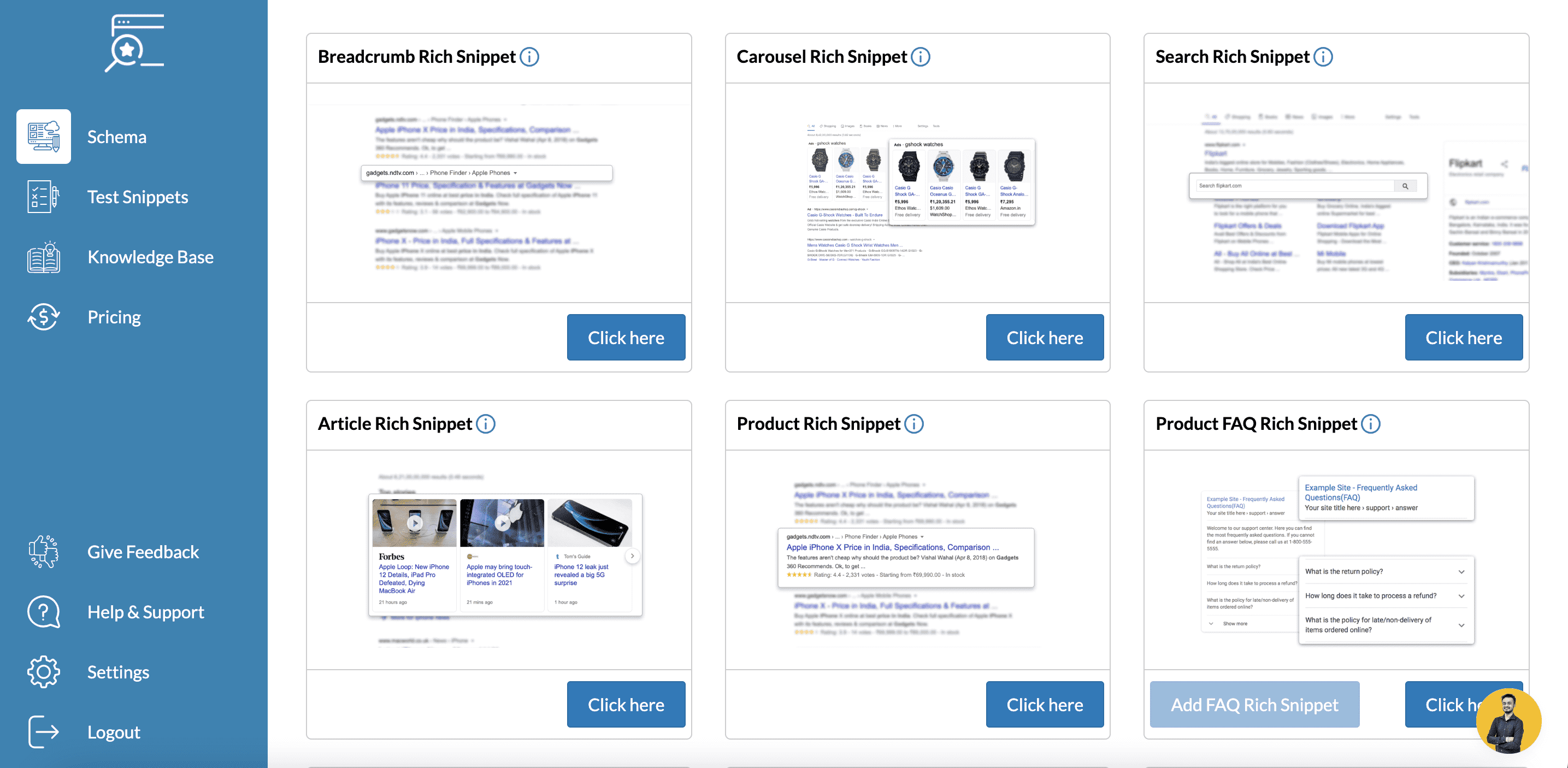 แอปสำหรับข้อมูลที่มีโครงสร้าง Shopify