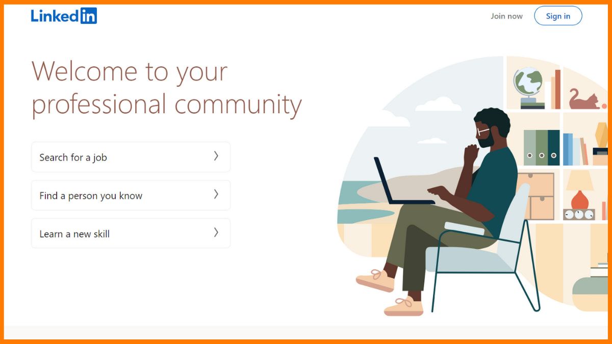 Sito Web LinkedIn