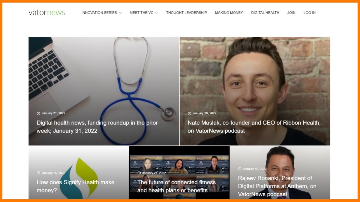 Sito web Vator