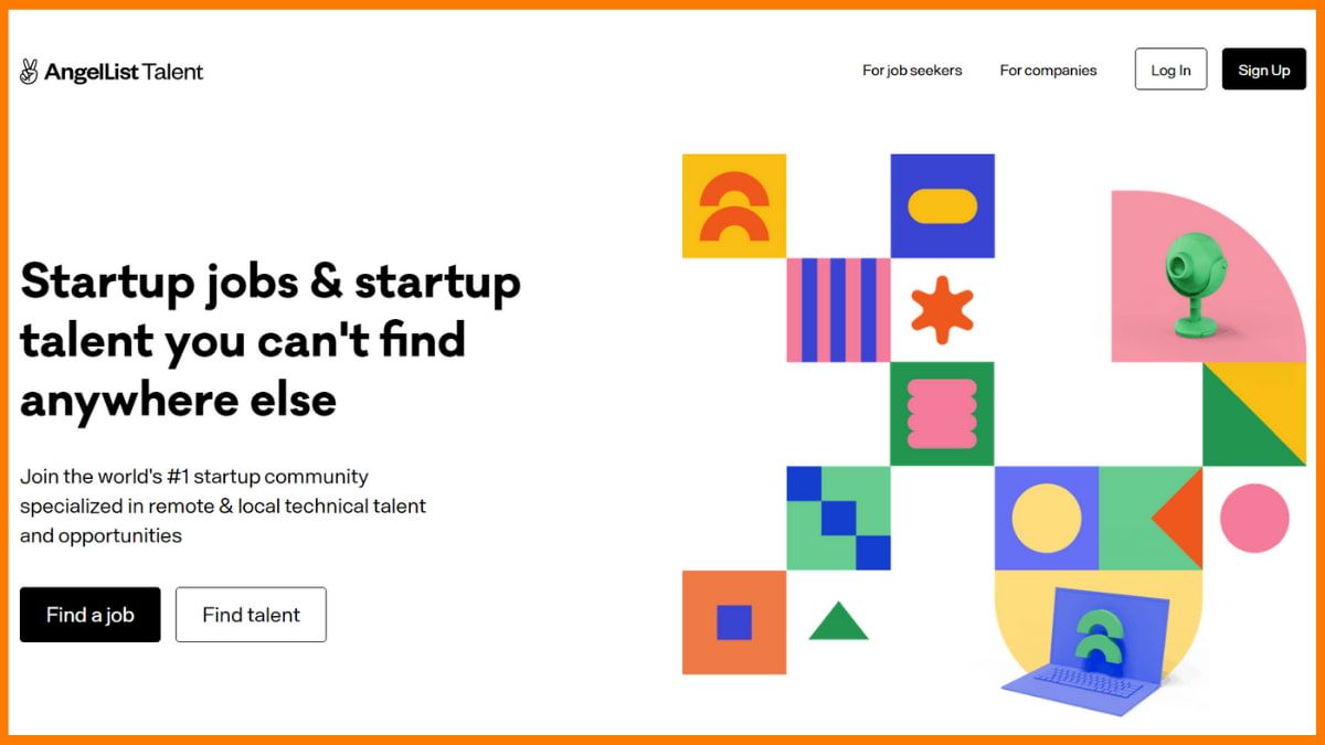 AngelList Web Sitesi