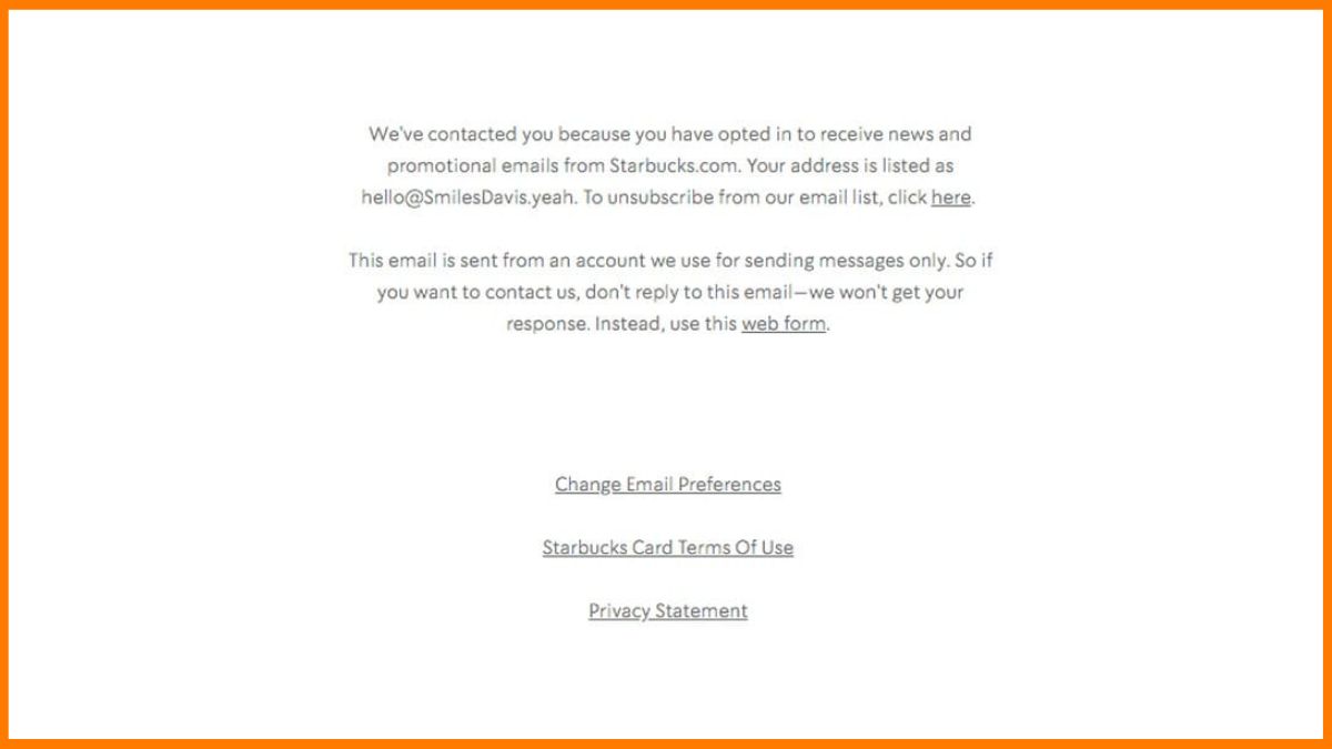Beispiel für keine Antwort-E-Mail