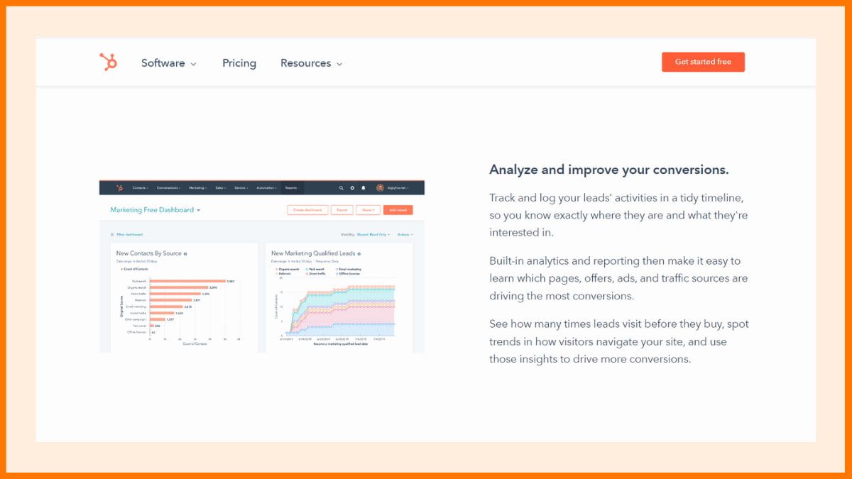 HubSpot - Melhores ferramentas para aumentar as taxas de conversão em seu site de comércio eletrônico