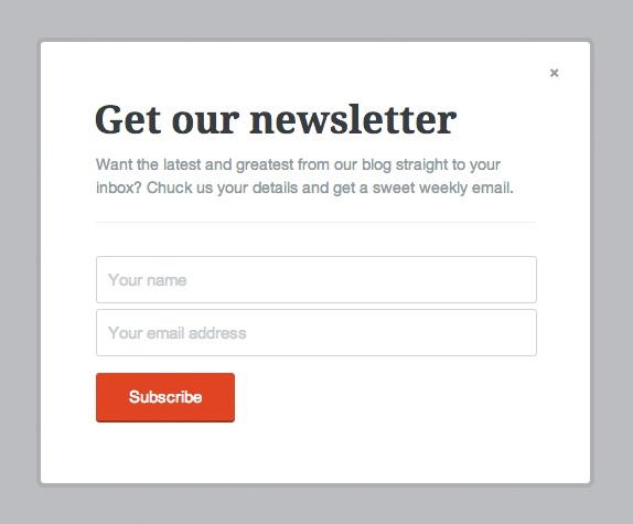 Formulir Pendaftaran Buletin Email