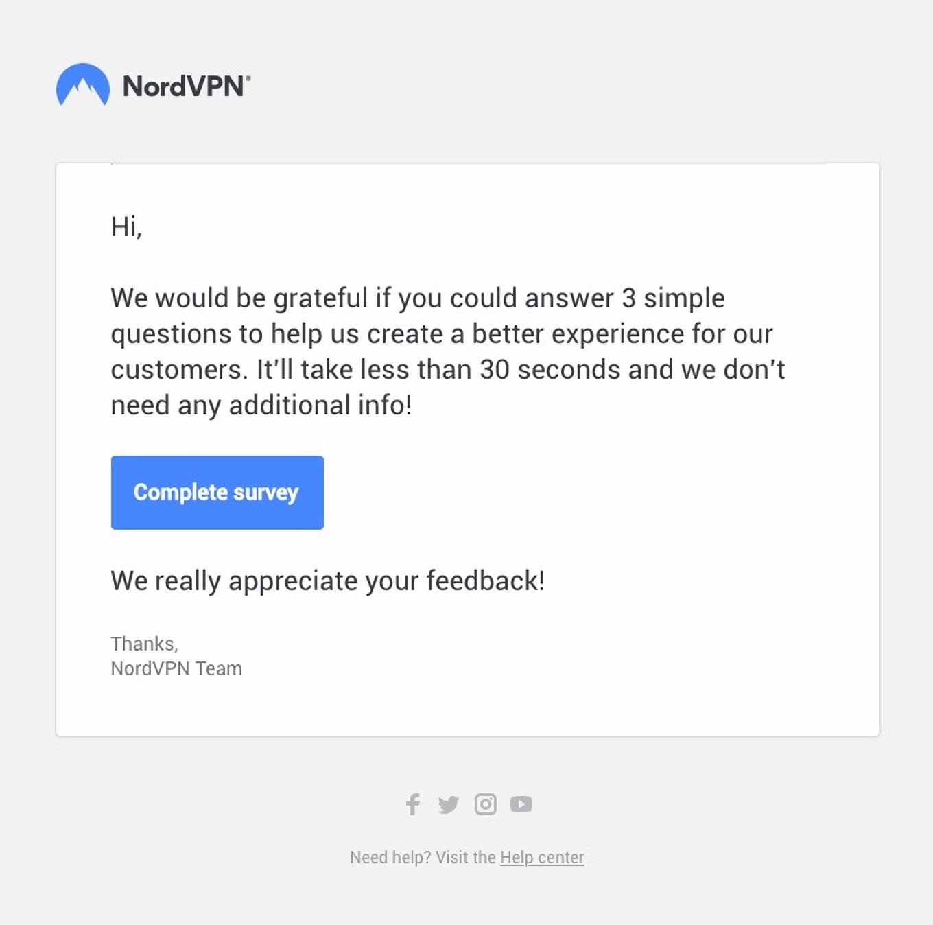 Contoh NordVPN