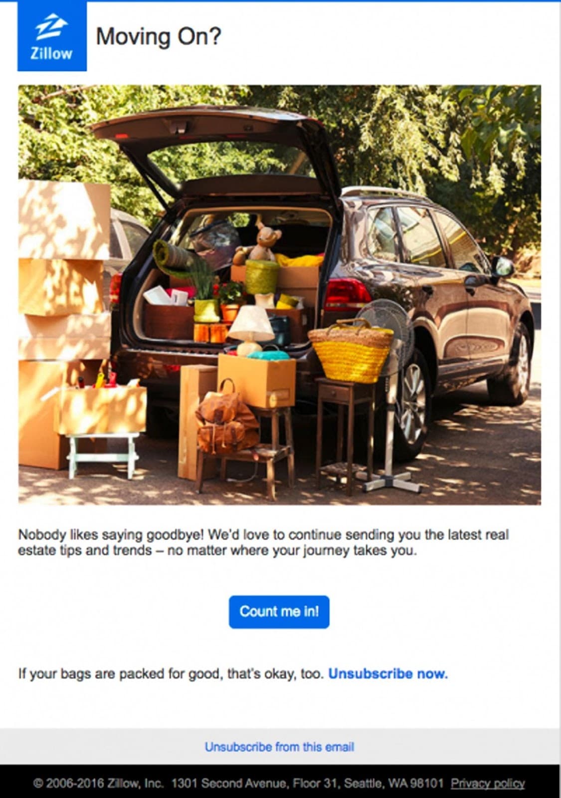 Zillowニュースレター