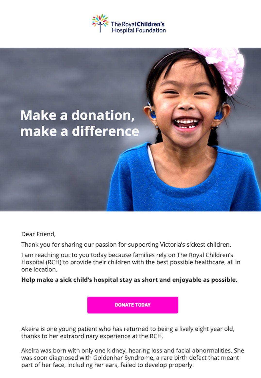 Aussi, gardez votre e-mail simple et votre conception plus simple. Un modèle d'e-mail encombré avec trop d'éléments ne fera qu'ajouter aux autres distractions qui peuvent détourner les yeux de vos lecteurs du principal problème à résoudre.