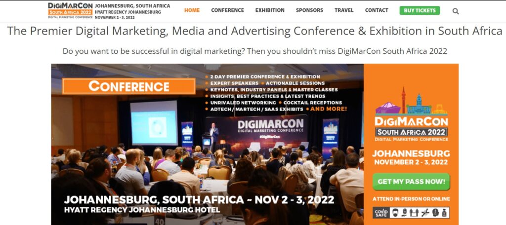 DigiMarCon Sudafrica 2022