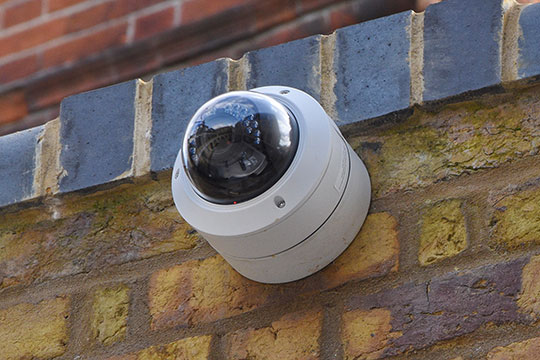 Telecamere di sorveglianza a cupola di sicurezza