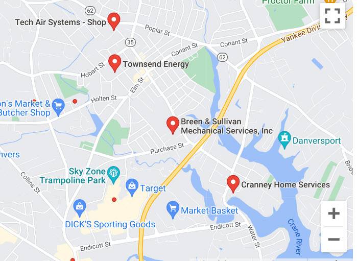 Classement des entreprises CVC sur Google Maps