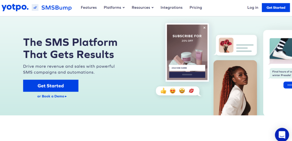 Платформа SMS-маркетинга SMSBump