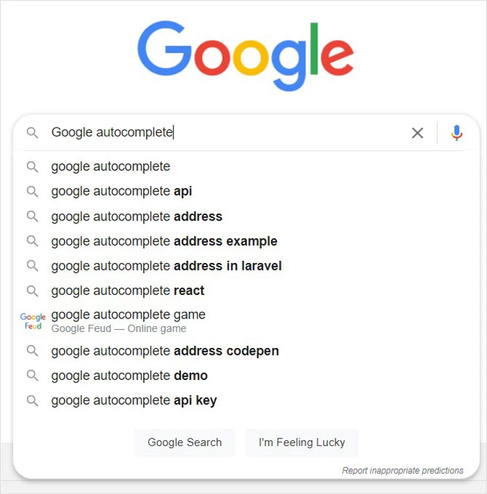 Co to jest autouzupełnianie Google?
