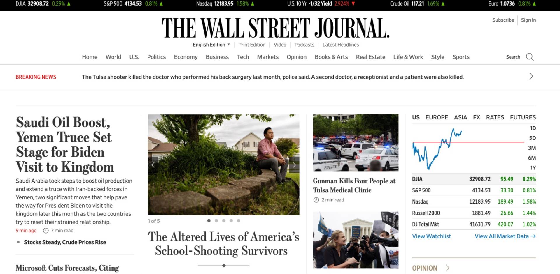 le journal Wall Street
