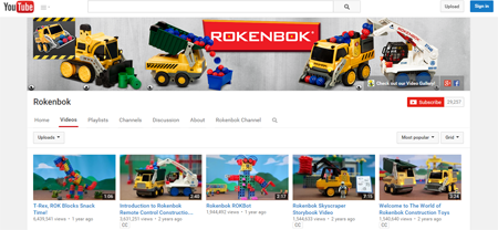 Rokenboka na YouTube