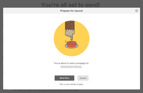 Потная обезьяна Mailchimp